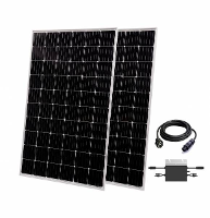 Technaxx TX 220 5032 Zonne energieset 650 Wp Incl. Aansluitkabel, Incl. Wisselrichter