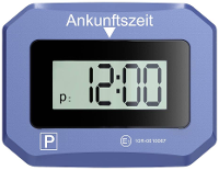 Technaxx TX 272 5119 Parkeerschijf Geschikt voor (automerken): Universal 102 mm x 79 mm x 25 mm