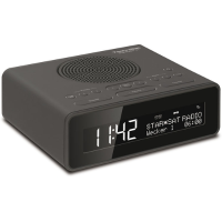 TechniSat DigitRadio 51 Wekkerradio DAB+, VHF (FM) AUX Wit