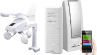 Techno Line MA 10045 Mobile Alerts MA 10045 Draadloos weerstation Verwachting voor 12 tot 24 uur Aantal sensoren max.: 50