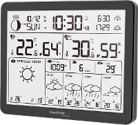 Techno Line WD3000 WD3000 Wetterstation WiFi weerstation Verwachting voor 4 dagen Aantal sensoren max.: 1
