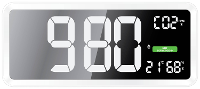 Techno Line WL1040 WL1040 CO₂ meter