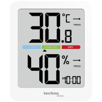 Techno Line WS9456 Thermo  en hygrometer Wit
