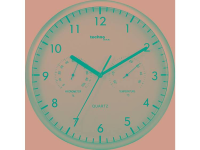 Techno Line WT 650 Wandklok Kwarts 26 cm x 26 cm x 26 cm x 26 cm Zilver