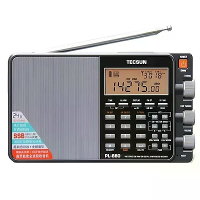 Techsun PL 880 Draagbare Radio Hoge prestatie Volledige band Digitale Afstemmen Stereo Radio Fans Kortegolf Media Speler
