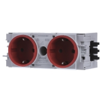 Hager GS20003020 Kabelgoot Insteekmodule (b x h x d) 120 x 50 x 61 mm Verkeersrood 1 stuk(s)