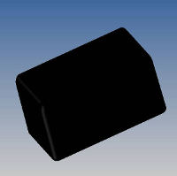 TEKO SR03.9 Universele behuizing 71.5 X 38.3 X 40.9 ABS Zwart 1 stuk(s)