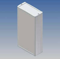TEKO Teko TEKAL 23.30 Universele behuizing Aluminium, ABS Wit, Lichtgrijs 1 stuk(s)