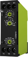 Tele 125100 V2ZM10 12 240V AC/DC Tijdrelais Multifunctioneel 1 stuk(s) Tijdsduur: 0.05 S   100 h 1x wisselcontact