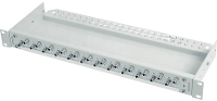 TelegÃ¤rtner Glasvezel patchpaneel 12 poorten ST 1 HE