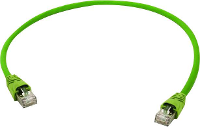 TelegÃ¤rtner L00000A0141 RJ45 Netwerk Aansluitkabel CAT 5 SF/UTP 1 m Geel groen