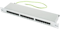 TelegÃ¤rtner Netwerk patchpanel 24 poorten CAT 5e 1 HE