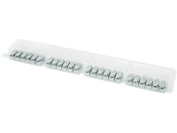 TelegÃ¤rtner RJ45, AMJ koppeling K Cat.5E RJ45, behuizing (koppeling) Zink grijs J00029L0051 24 stuk(s)