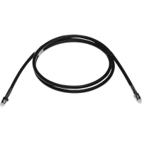 Telegärtner 100009890 Meetsnoer 2.00 M Zwart
