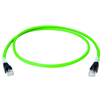 Telegärtner 100017307 RJ45 Netwerkkabel, patchkabel CAT 6A S/FTP 1.0 M Met anti kniktule 1 stuk(s)