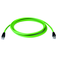 Telegärtner 100017324 RJ45 Netwerkkabel, patchkabel CAT 5 SF/UTP 3 m Groen Met anti kniktule 1 stuk(s)