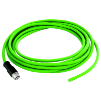 Telegärtner 100017431 Verbindingskabel M12 x 1 Aantal polen (sensoren): 8 0.5 M 1 stuk(s)