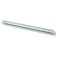 Telegärtner 100021498 19 modulehouder, leeg 483 mm (19) 1 HE Zwart
