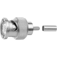 Telegärtner 100023446 100023446 BNC connector Stekker, recht 75 Ω 1 stuk(s)