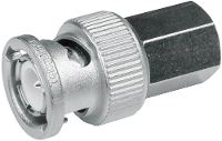 Telegärtner 100023636 100023636 BNC adapter BNC stekker   FME stekker 1 stuk(s)