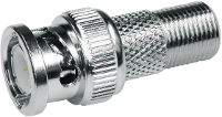 Telegärtner 100023641 100023641 BNC adapter BNC stekker   F bus 1 stuk(s)