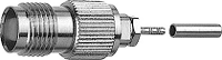 Telegärtner 100023795 100023795 TNC connector Bus, recht 50 Ω 1 stuk(s)