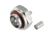 Telegärtner 100024395 100024395 7 16 DIN connector Stekker, recht 50 Ω 1 stuk(s)