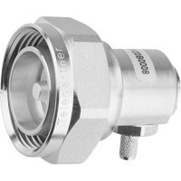 Telegärtner 100024402 100024402 7 16 DIN connector Stekker, haaks 50 Ω 1 stuk(s)