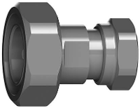 Telegärtner 100024542 100024542 7 16 adapter 4,3 10 stekker   7 16 DIN stekker 1 stuk(s)