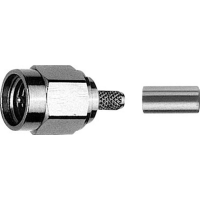 Telegärtner 100024606 100024606 SMA connector Stekker, recht 50 Ω 1 stuk(s)