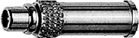 Telegärtner J01340B0001 100025090 MMCX connector Stekker, recht 50 Ω 1 stuk(s)