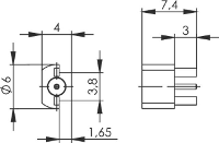 Telegärtner 100025146 100025146 N connector Stekker, recht 50 Ω 1 stuk(s)