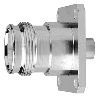 Telegärtner 100025301 100025301 4.3 10 Connector Koppeling, recht 50 Ω 1 stuk(s)