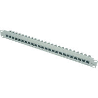 Telegärtner J02023K0025 483 mm (19) CAT 5e 1 HE Grijs