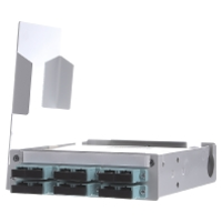 Telegärtner 100022858 Verbindingscassette voor glasvezelkabels Grijs wit (RAL 7035) 1 stuk(s)
