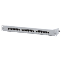 TelegÃ¤rtner J02023B0017 Netwerk patchpanel 24 poorten CAT 5e 1 HE