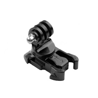 Telesin 360 Degree Rotate J Hood Buckle Vertical Surface Mount For Gopro Hero 4 3 2 1 3 Plus Sjcam Xiaomi Yi Action Camera