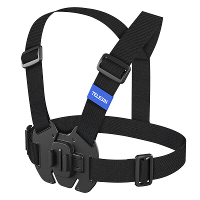 TELESIN Borstharnas Tailleband Montage voor GoPro 12 Hero 11 10 9 8 7 6 Insta360 SJCAM EKEN DJI Actiecamera accessoires