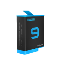 Telesin GP BTR 901 1750 mAh batterij voor Gopro9 Sport Camera