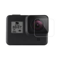 TELESIN GP FLM 801 9H gehard touchscreen lens beschermfolie voor GoPro Hero 8 zwarte actiecamera