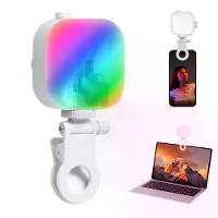 TELESIN Magnetische Vullicht RGB Volle Kleur 2500K 9000K Draagbaar LED Vullicht 2000mAh Oplaadbare Batterij voor Fotogra
