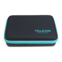 TELESIN Middle Size Protective Storage Case Bag For Gopro Xiaomi Yi Action Sports Camera
