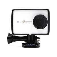 Telesin Pc Material Protective Heat Dissipation Side Frame For Xiaomi Yi 4k Sports Camera