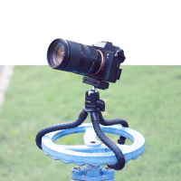 TELESIN Reizen Flexibele Octopus voor Smartphone DSLR SLR Vlog Statief voor Gopro Camera iPH0NE Huawei Draagbare 2 in 1
