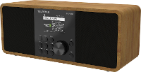 Telestar TOP 250 Holz Transistorradio met internetradio DAB+, Internet, VHF (FM) WiFi, USB, FM, Internetradio, DAB+, Bluetooth Hout