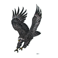 Temporary Eagle Tattoo Transfer Body Art Sticker Waterproof