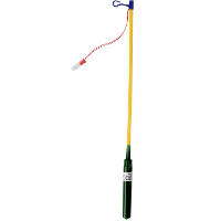 Tender Toys Lampionstokje   groen   met LED lichtje   50 cm   Sint Maarten lopen