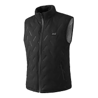 TENGOO 9 Zone Verwarmd Vest voor Mannen Vrouwen USB Opladen Dubbele Controle Winter Warm Casual Mouwloos Kleding
