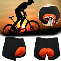 TENGOO Fietsbroek Ademend Schokbestendig Comfortabel Ondergoed Spons Gel 3D Gewatteerde Fietsbroek voor Fiets Motorfiets