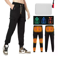 TENGOO HP 07 Smart Heating Pants 7 Zone Heating Elektrische USB Warme Zachte Modebroek met Pocket voor Buitensporten
